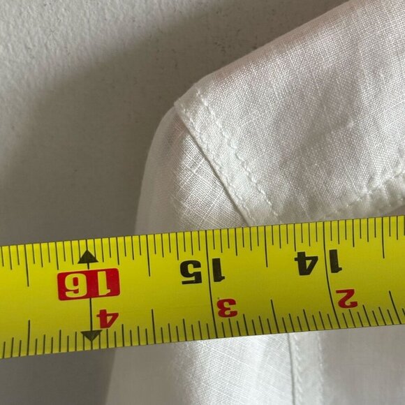 Eileen Fisher Womens Long Sleeve Front Button Jacket White Size Small - Picture 3 of 13